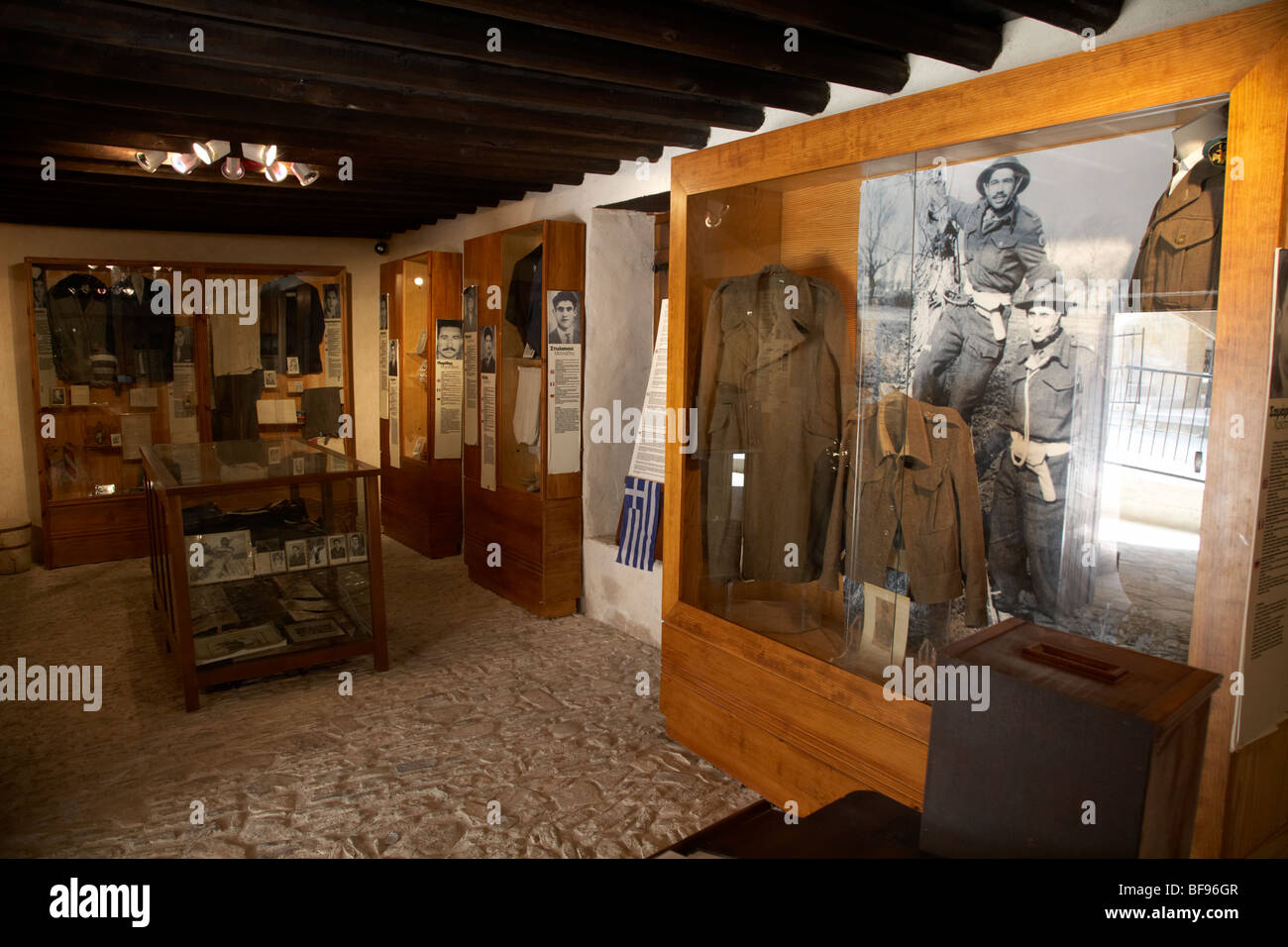museum of the 1955 1959 national struggle in the monastery of timios stavros the holy cross in omodos village troodos Stock Photo