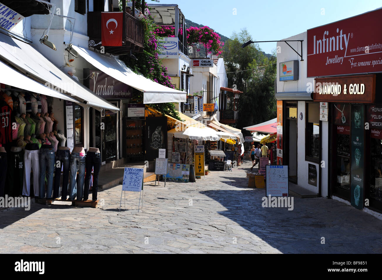 Shops kalkan in turkey hi-res stock photography and images - Alamy