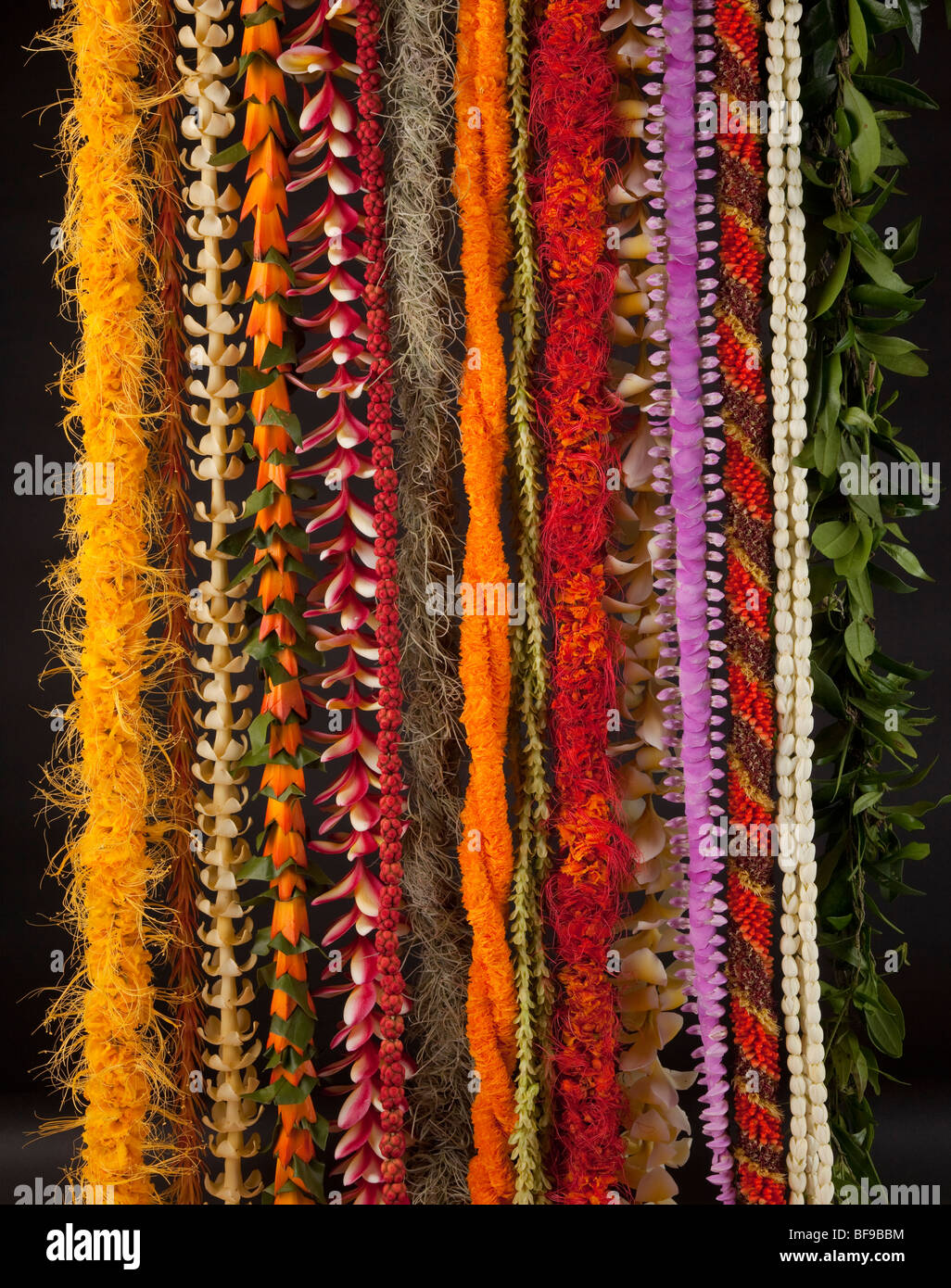 Flower leis, Hawaii Stock Photo Alamy