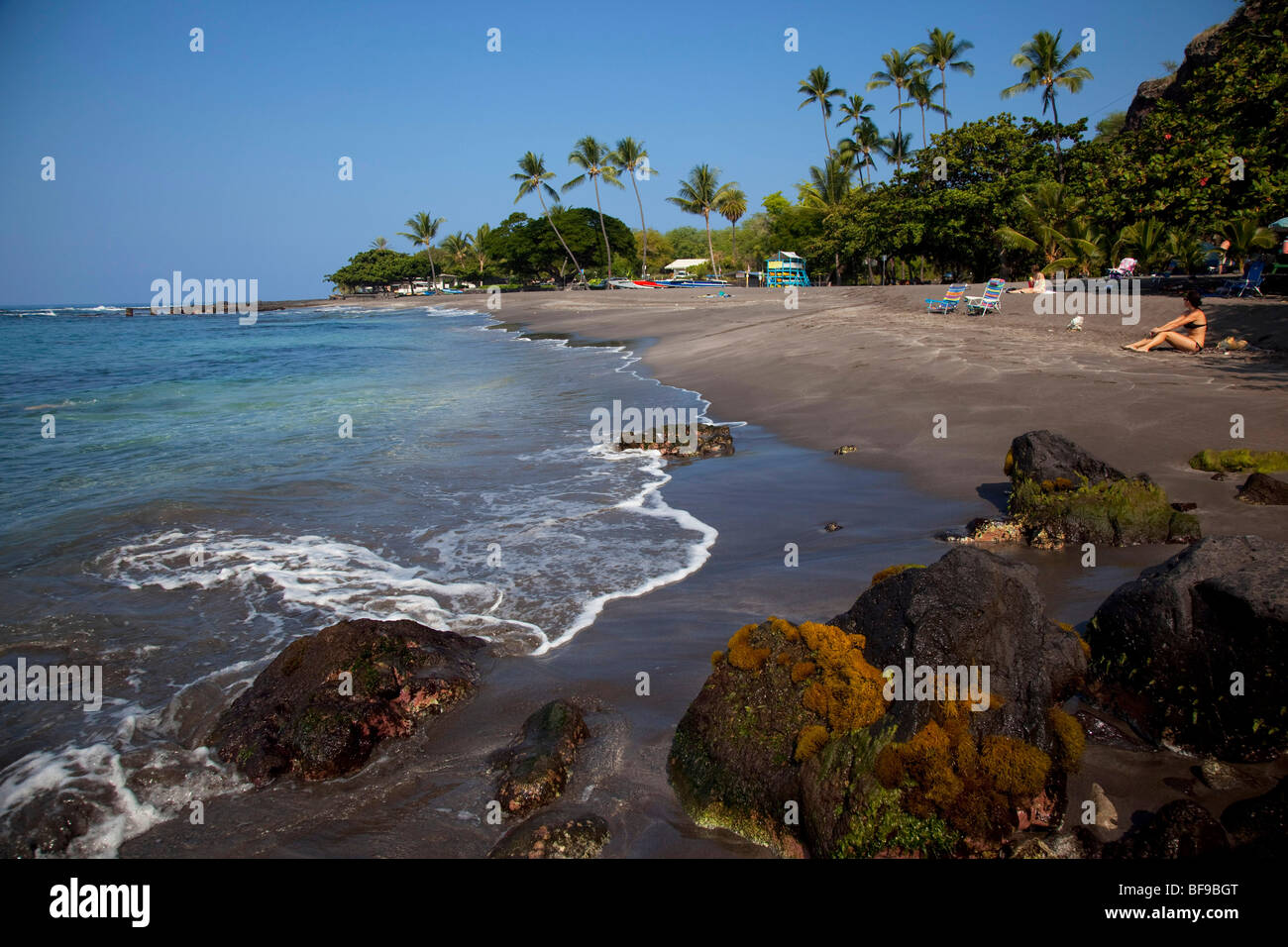 Hookena, Island of Hawaii Stock Photo Alamy