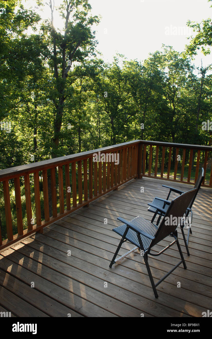 A Second Floor Porch Among The Trees Is Part Of An Excellent