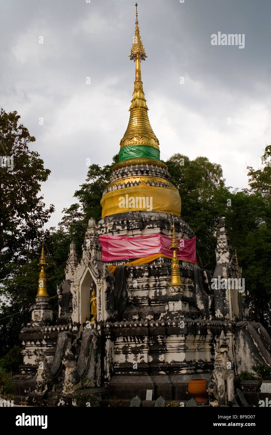 Wat Mae Chedi temple, Amphur Wiang Pa Pao, Chiang Rai province, North