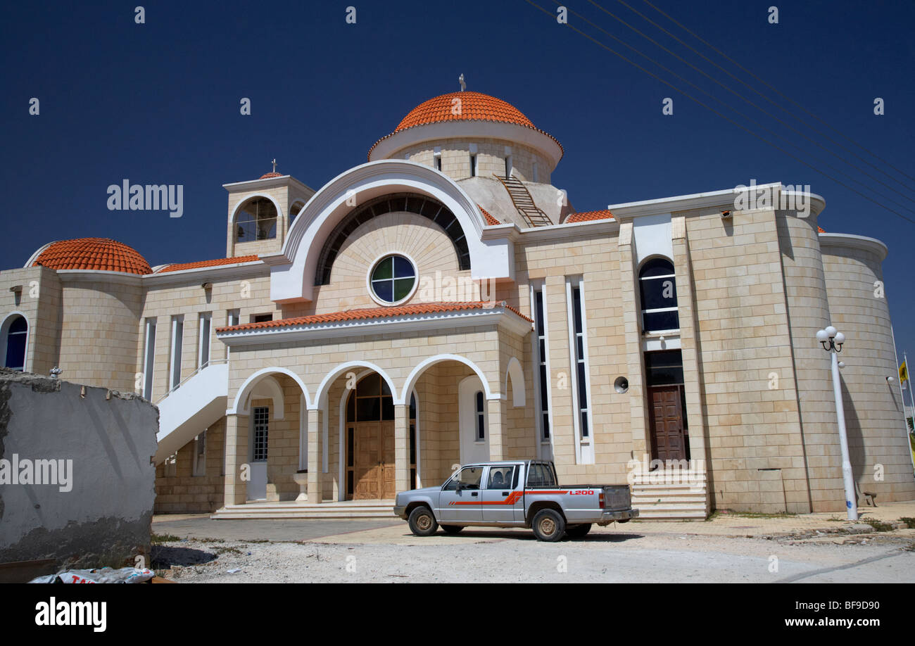 agios georgios church xylofagou between dhekelia and ayia napa republic of cyprus Stock Photo