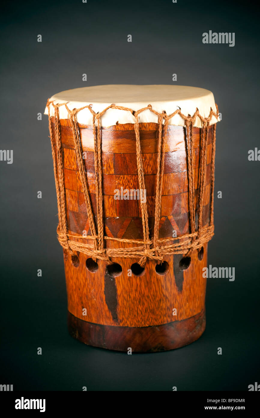 Hawaiian drum Stock Photo
