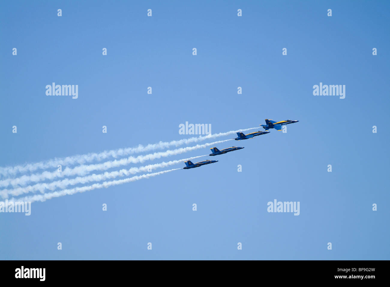 Blue Angels performing a quot Tuck Under Break quot maneuver Stock Photo Alamy Blue Angels performing a quot Tuck Under Break quot maneuver Stock Photo Alamy