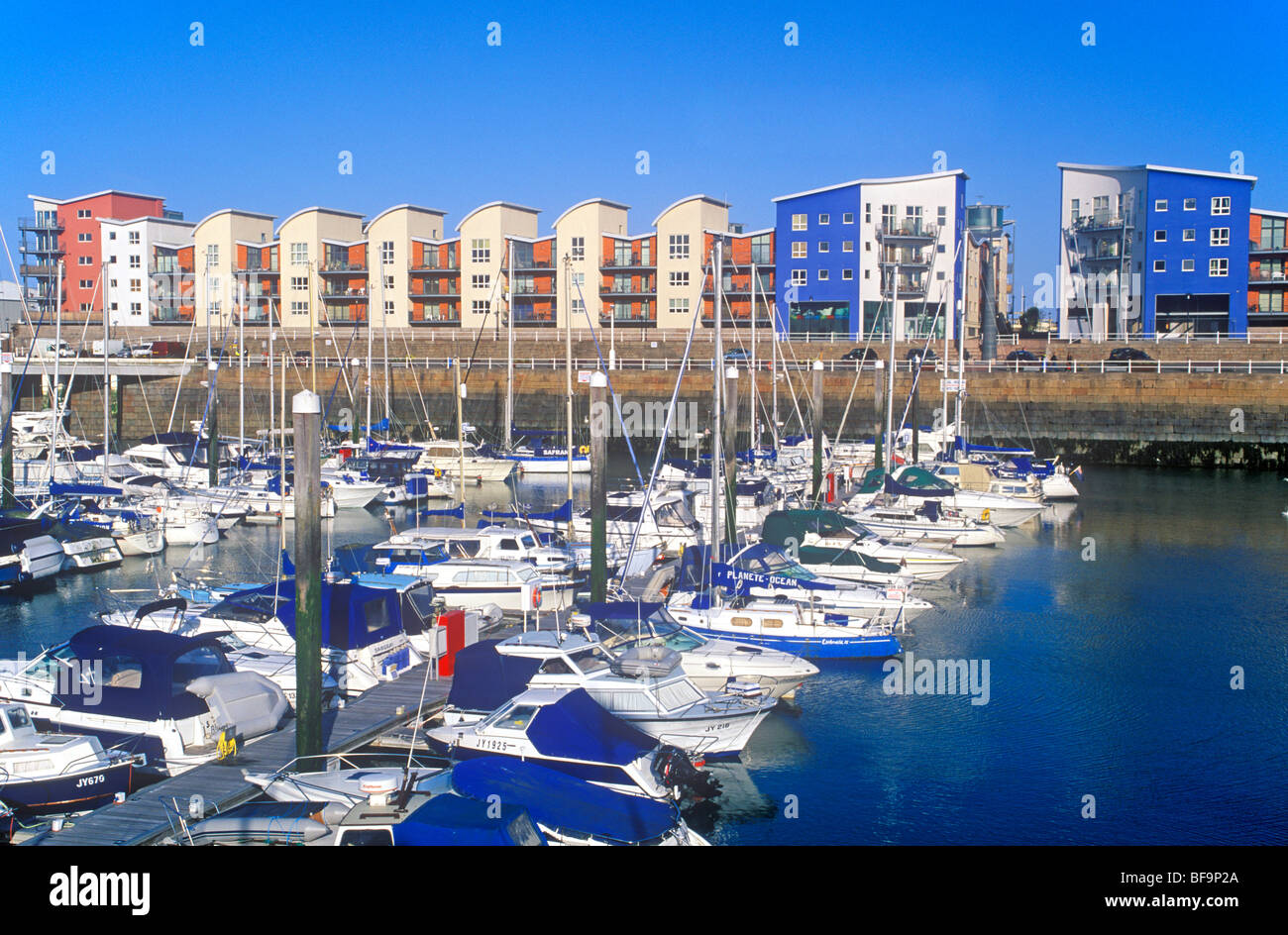 Jersey channel island houses hi-res stock photography and images - Alamy