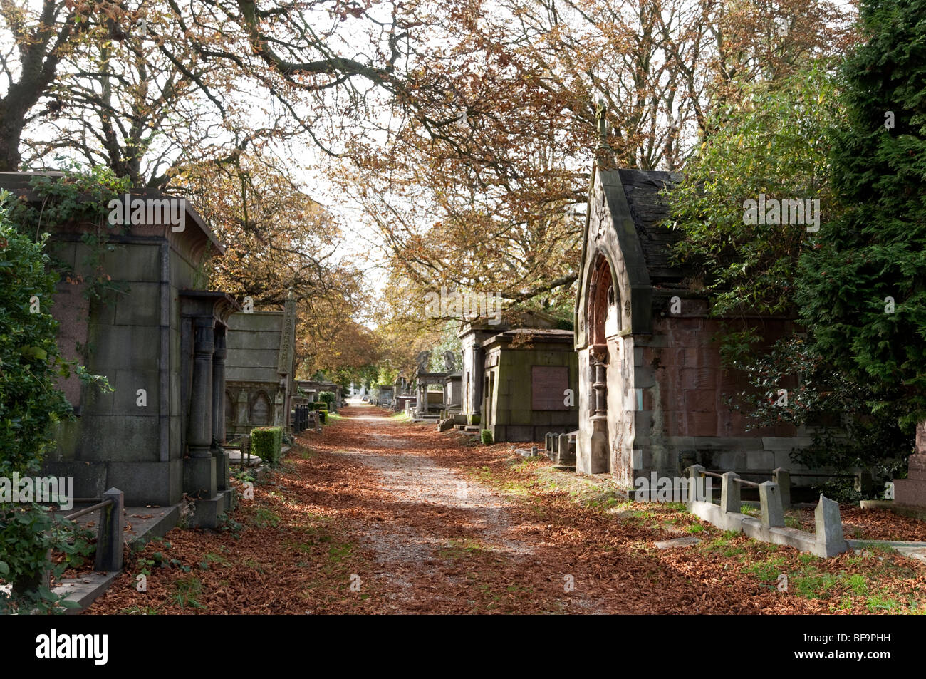 Kensal Green Cemetery, London, UK Stock Photo