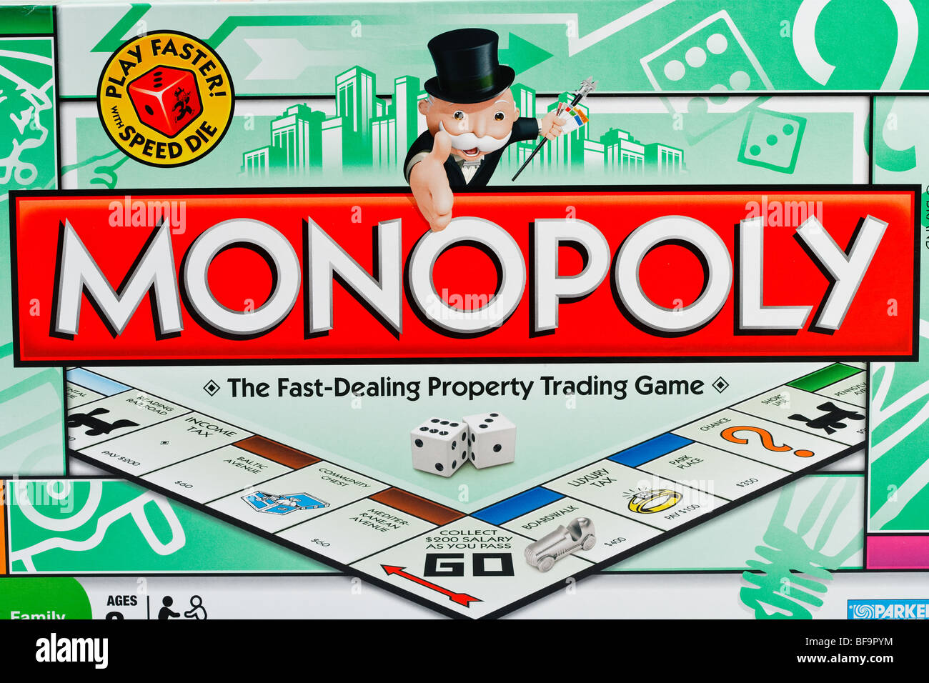 Monopoly board game box hi-res stock photography and images - Alamy