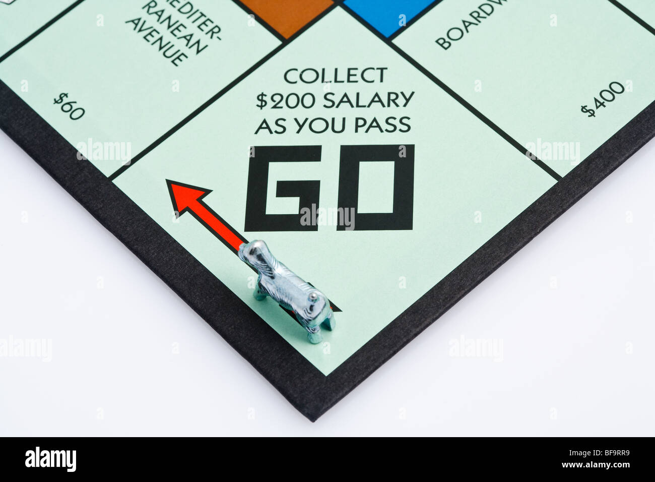 Monopoly Board Game Stock Photo