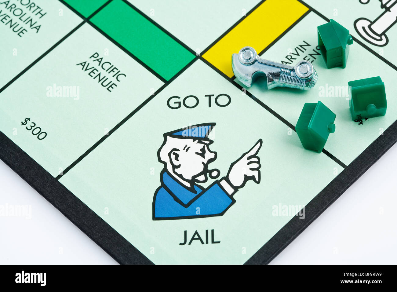 Monopoly Board Game Stock Photo