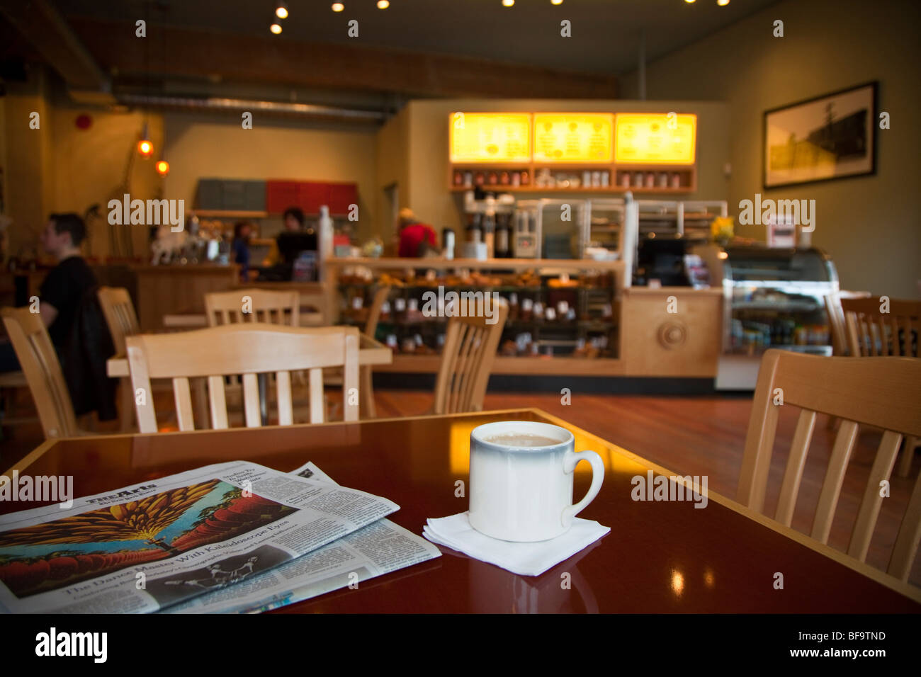 Top Pot Donuts and coffee shop, W. Galer Street, Queen Anne, Seattle