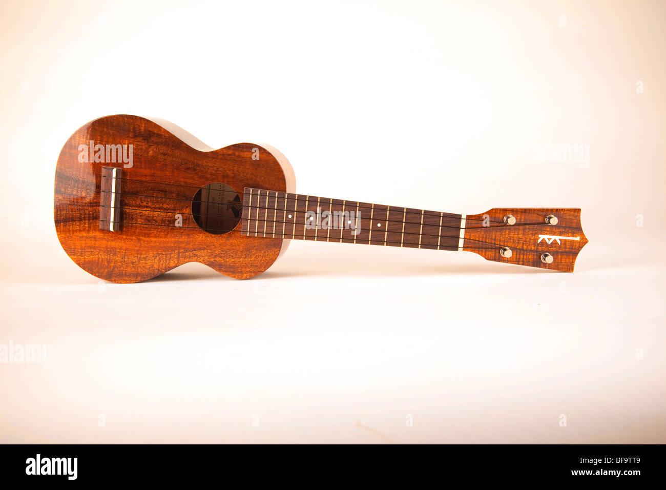Koa ukulele, Hawaii Stock Photo