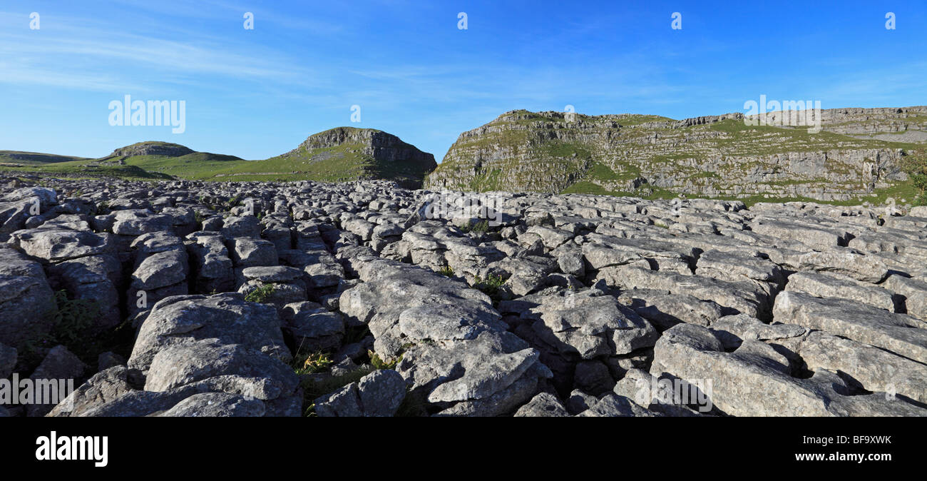 Limestone pavement at Malham, Yorkshire Dales Stock Photo Alamy