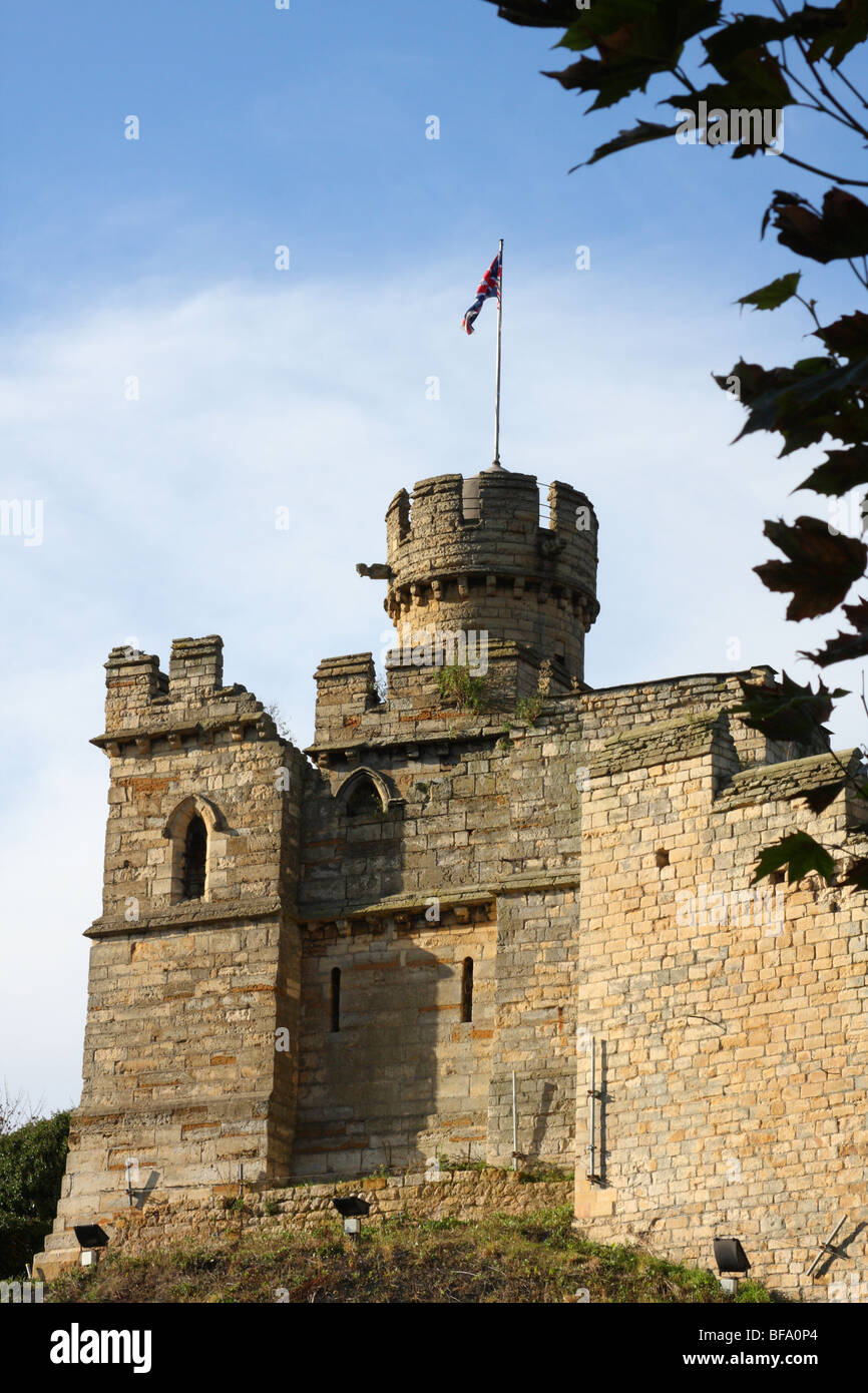 Lincoln Castle, Lincoln, Lincolnshire, England, U.K. Stock Photo