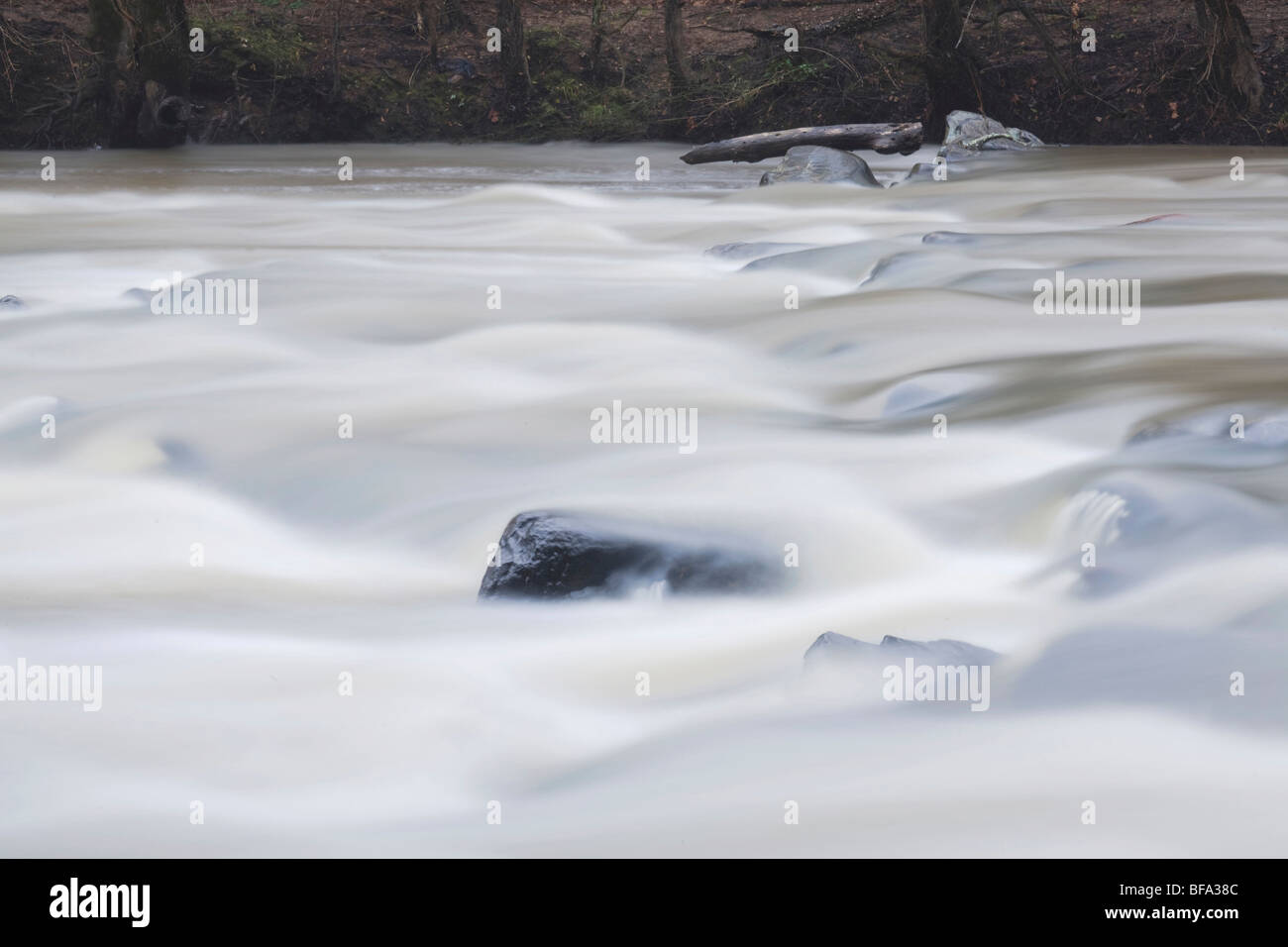 Haw River, Haw River State Park, Pittsboro, North Carolina, USA Stock