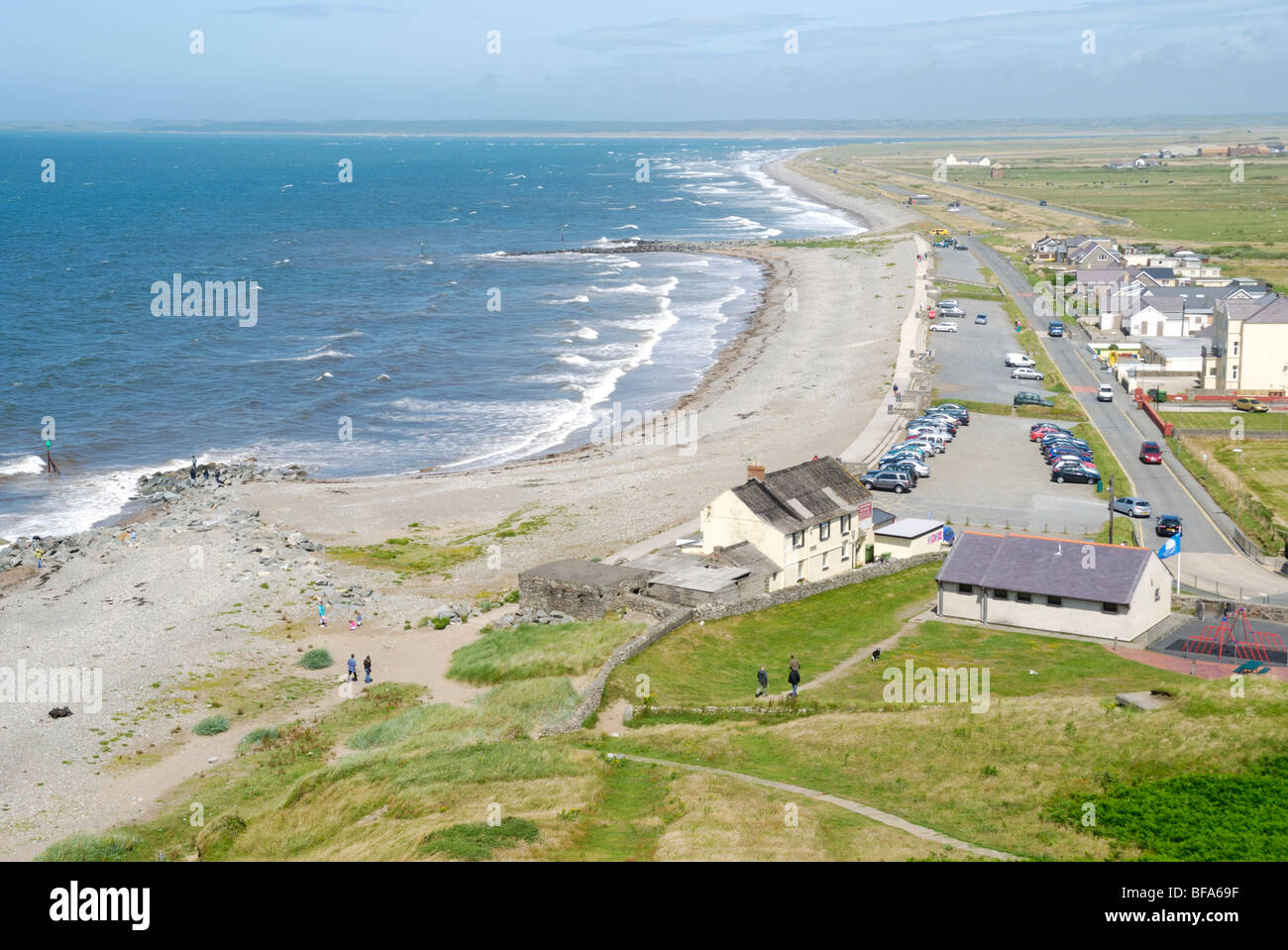 Dinas Dinlle, near Caernarfon, North Wales Stock Photo Alamy