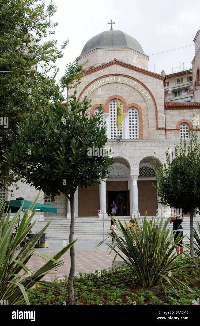 Church of Panagia Dexia central Thessaloniki northern Greece Stock Photo