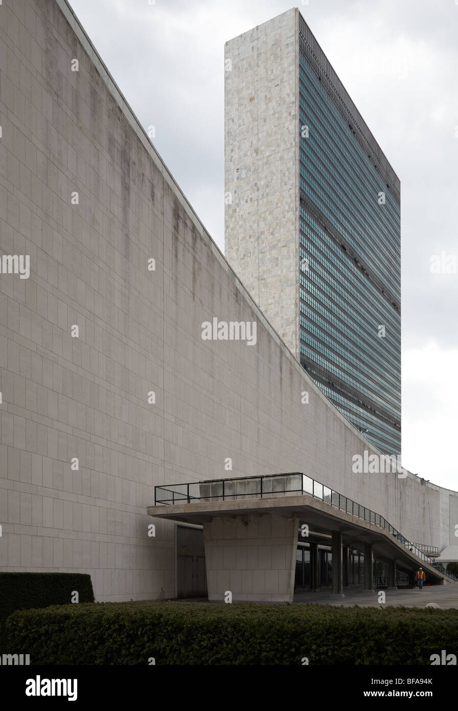 United nations building, Manhattan, New York City Stock Photo