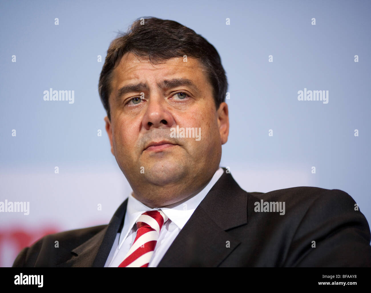 Sigmar GABRIEL, SPD . Berlin 05.10.2009 , Stock Photo