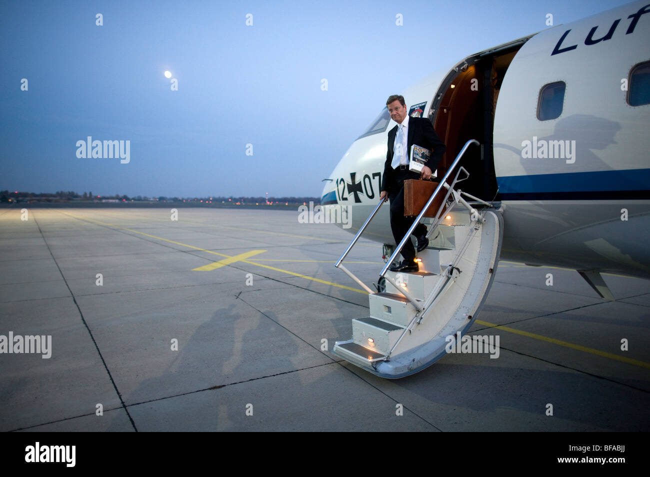 Guido WESTERWELLE, Federal Minister for Foreign Affairs, Deputy Federal Chancellor of Germany is visiting Poland, 21.10.2009 Stock Photo