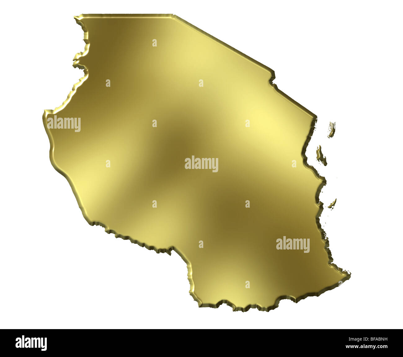 Tanzania map hi-res stock photography and images - Alamy