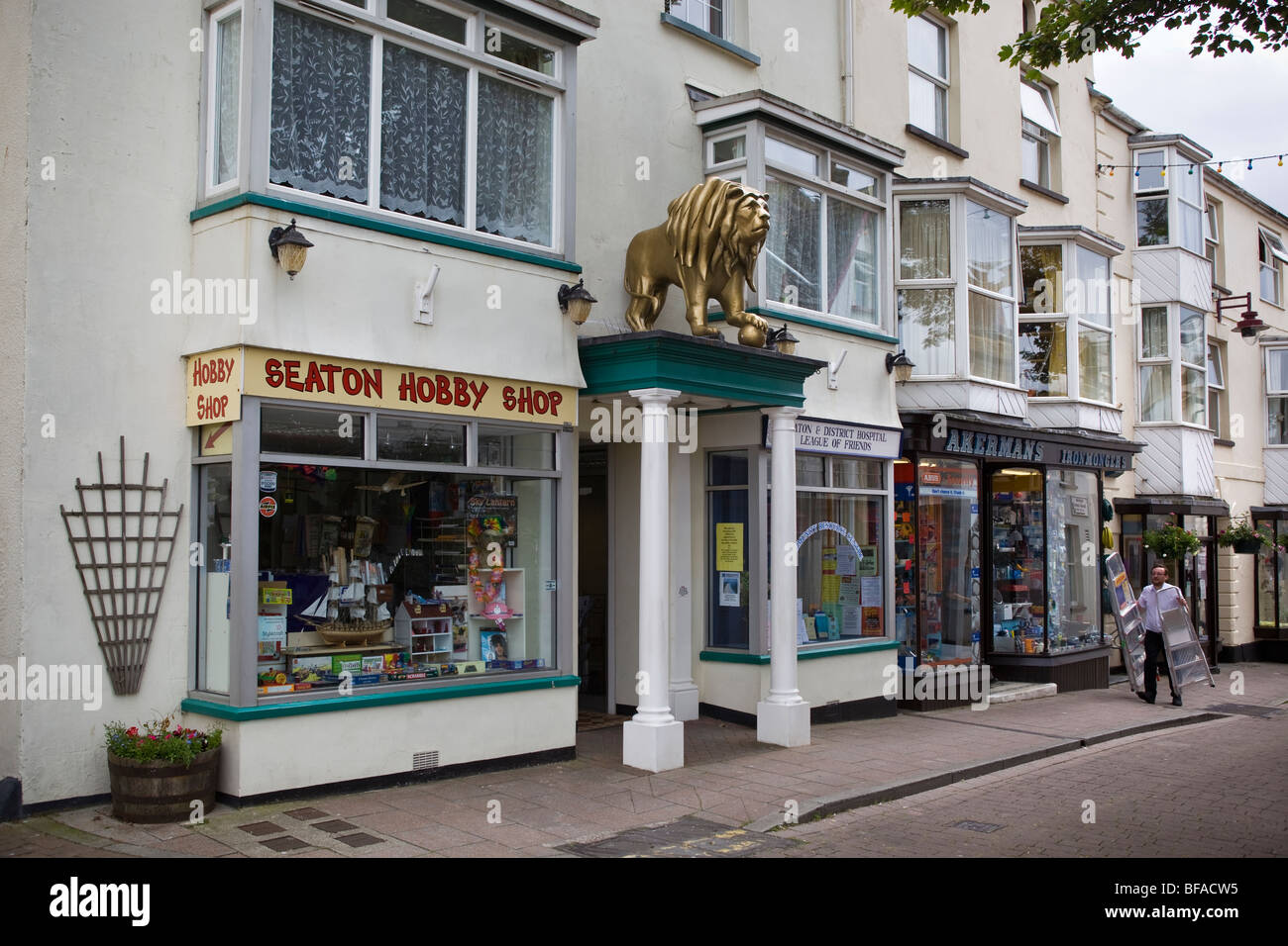 The Hobby Shop Seaton Dorset England UK Stock Photo Alamy