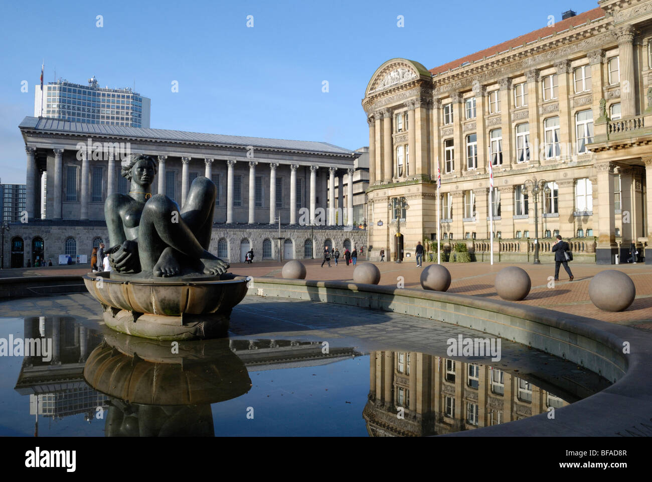 Victoria Square, Birmingham, West Midlands, England, UK Stock Photo - Alamy