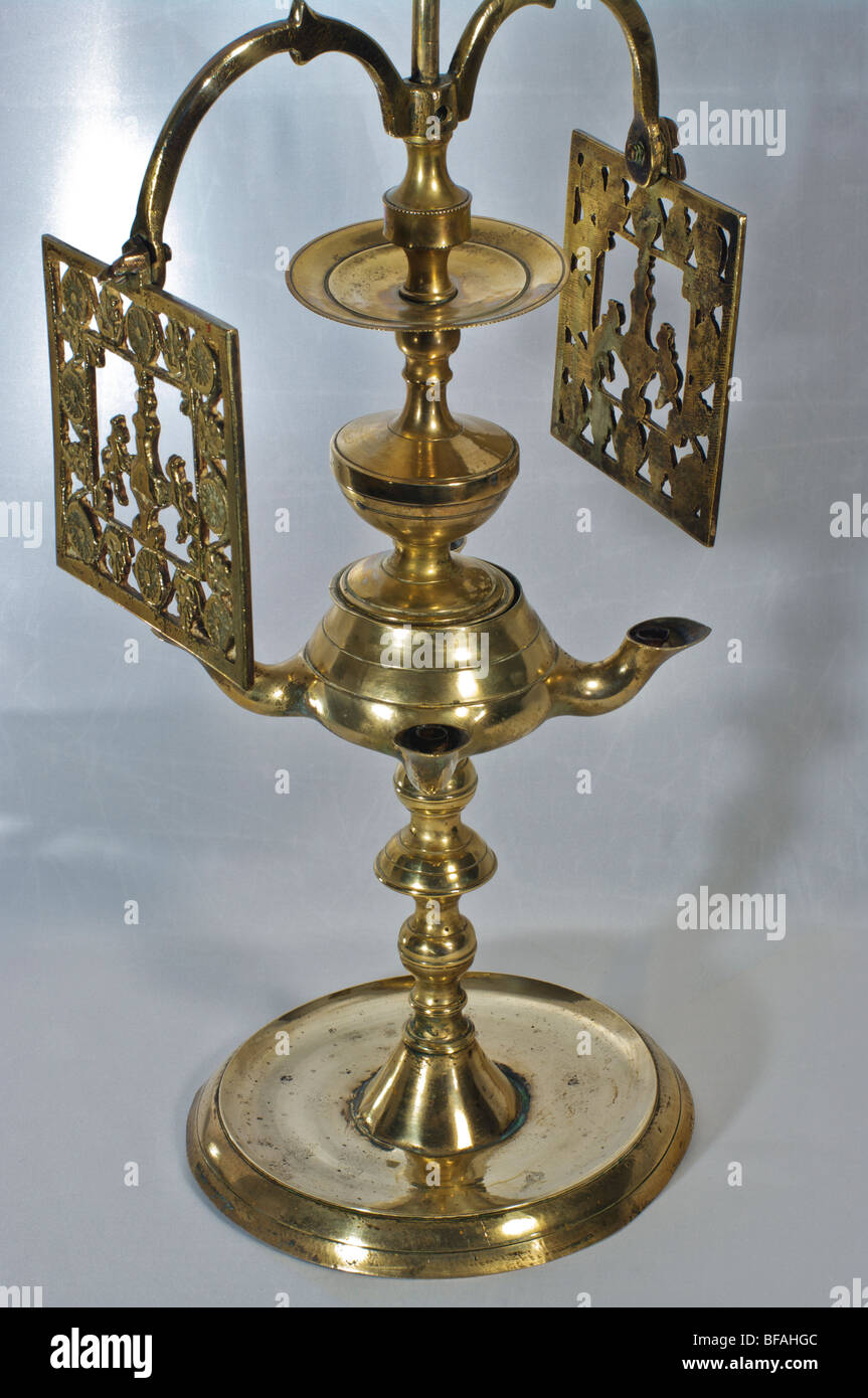 Brass oil lamps hi-res stock photography and images - Alamy