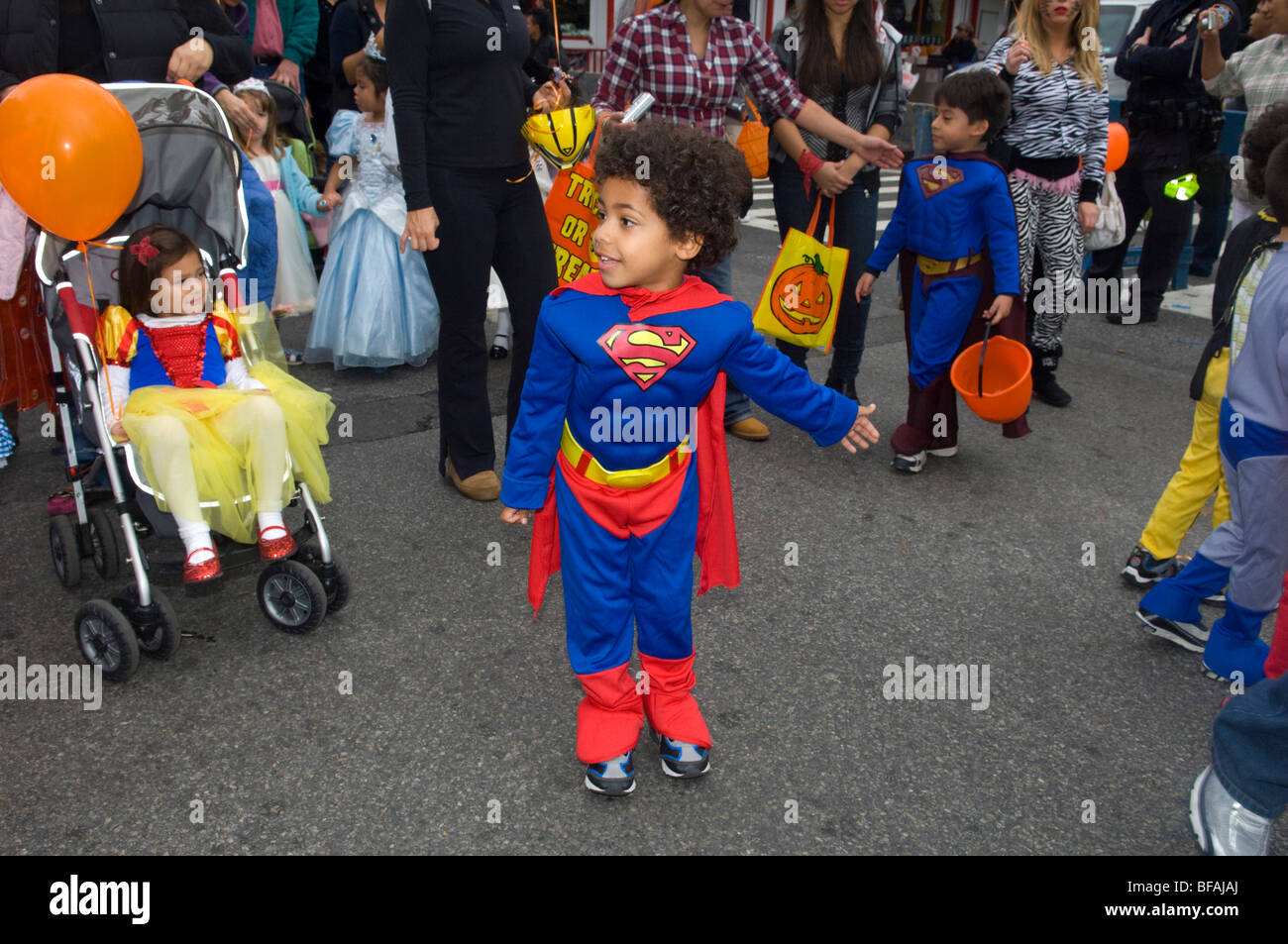 20th Annual Jackson Heights Halloween Parade in Queens, New York Stock Photo