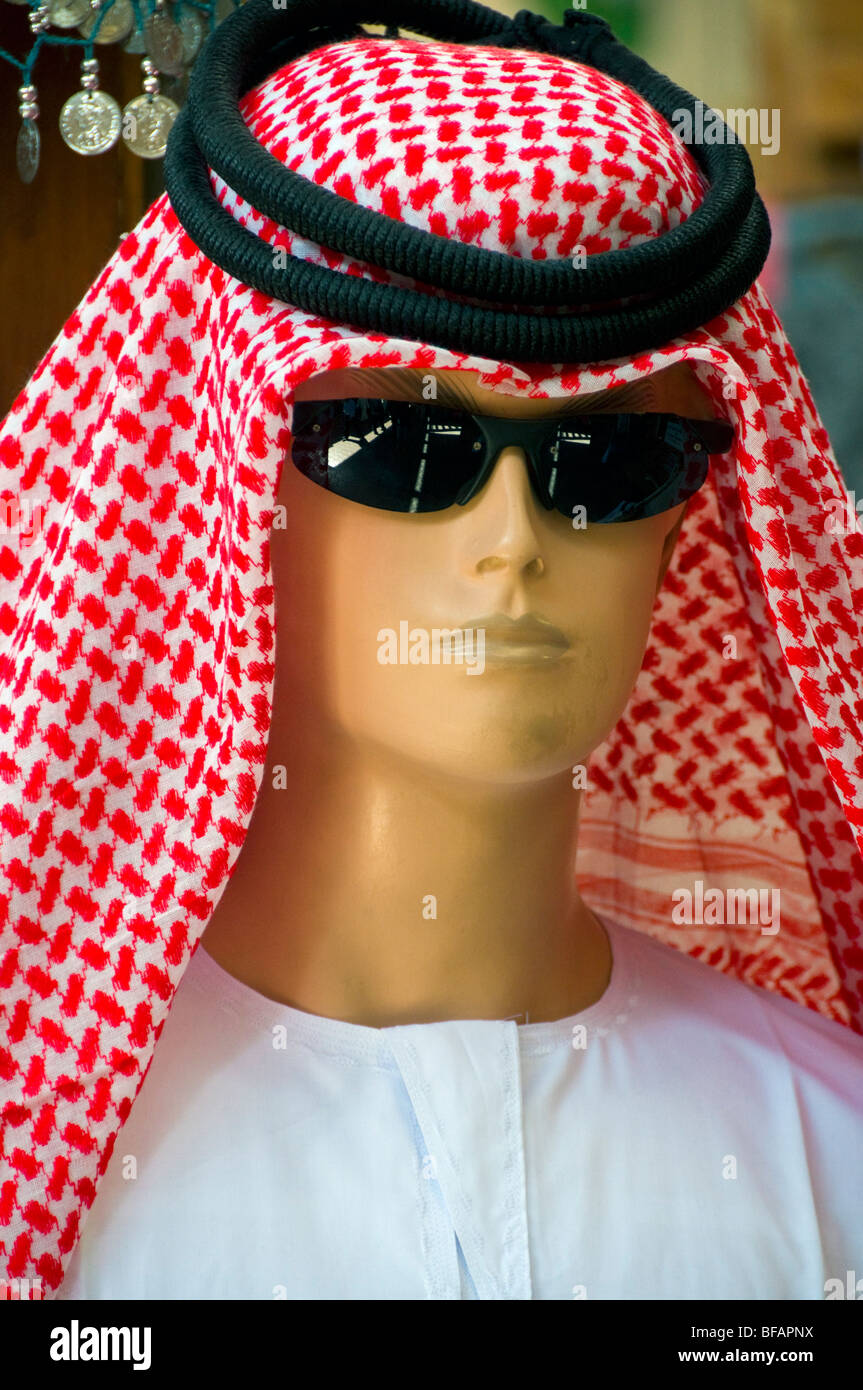 Mannequin in front of store Dubai Stock Photo Alamy