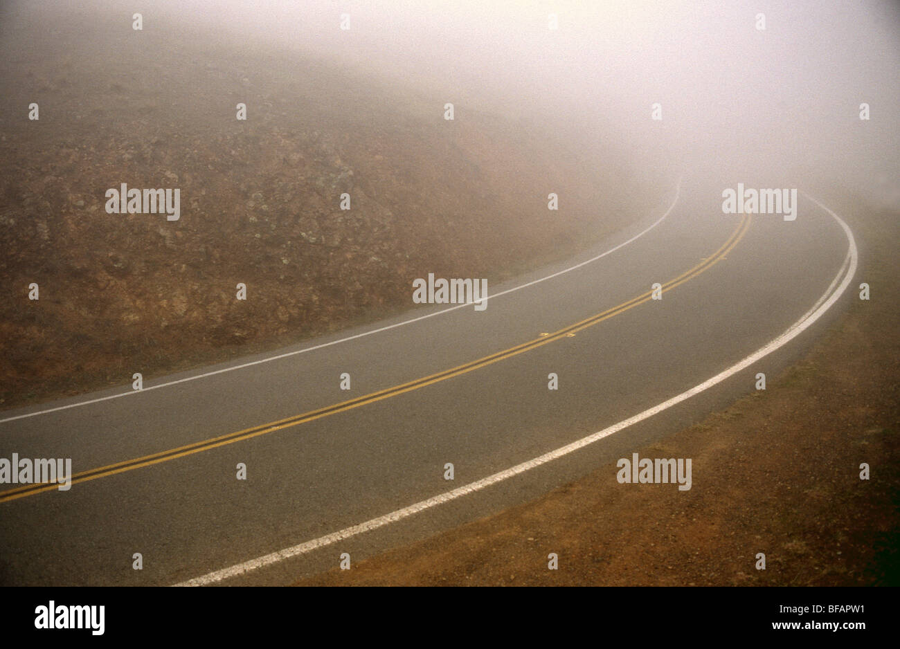 Hazardous roads and driving conditions hi-res stock photography and ...