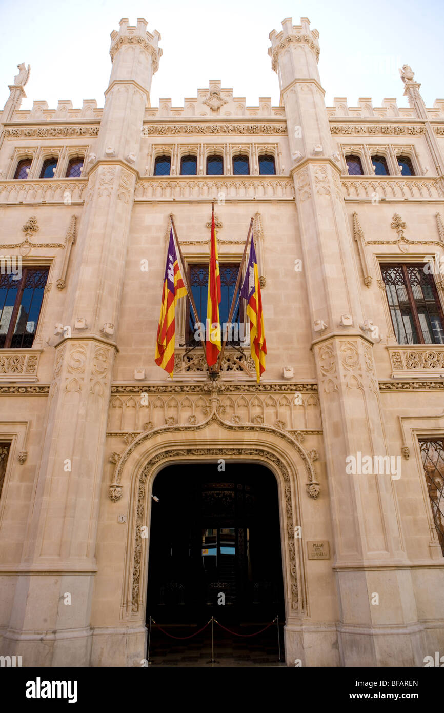 Consell Illes Balears in Palma de Mallorca, Spain Stock Photo