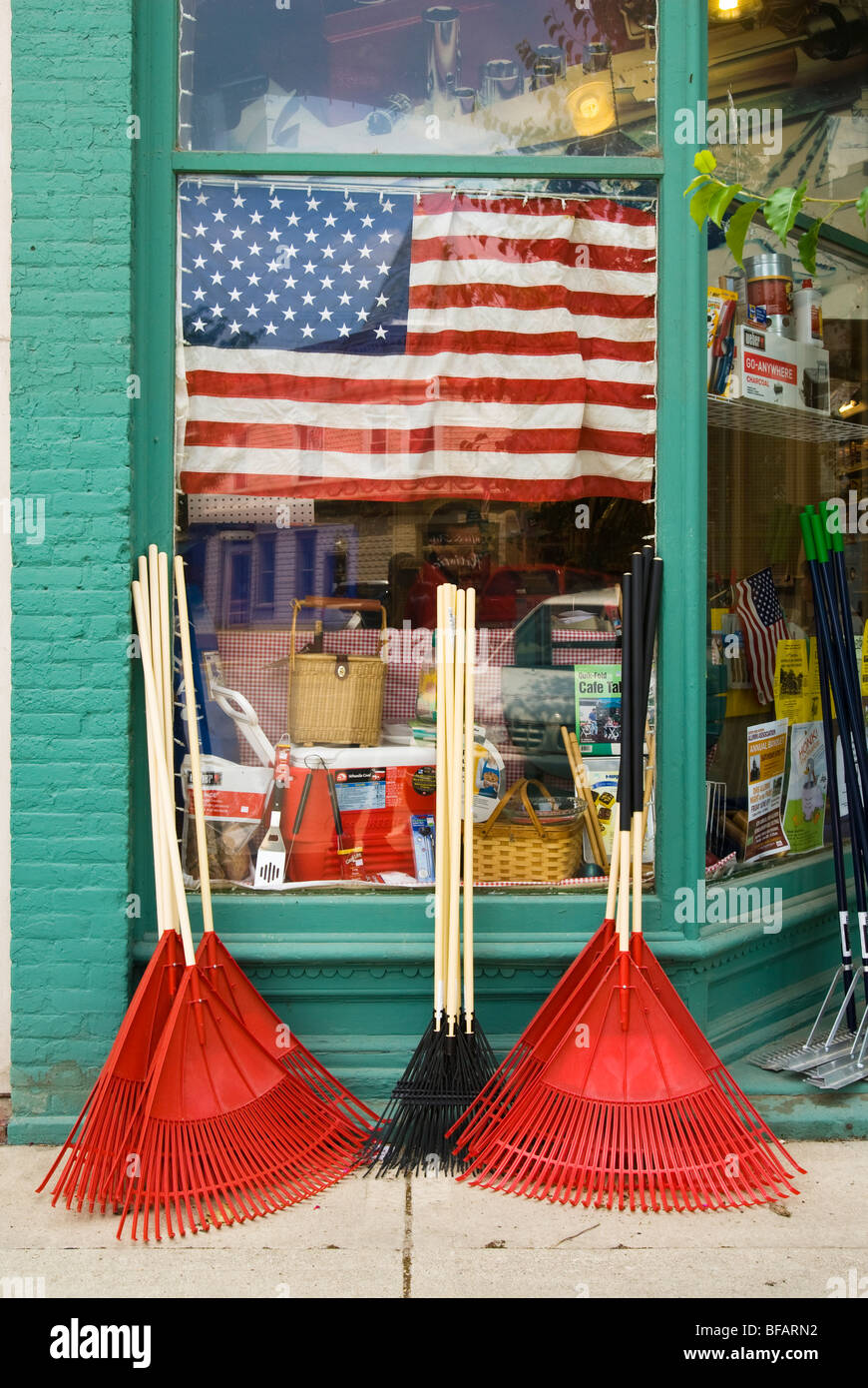 Hardware store display in Dexter, Michigan, United States of America Stock Photo Alamy