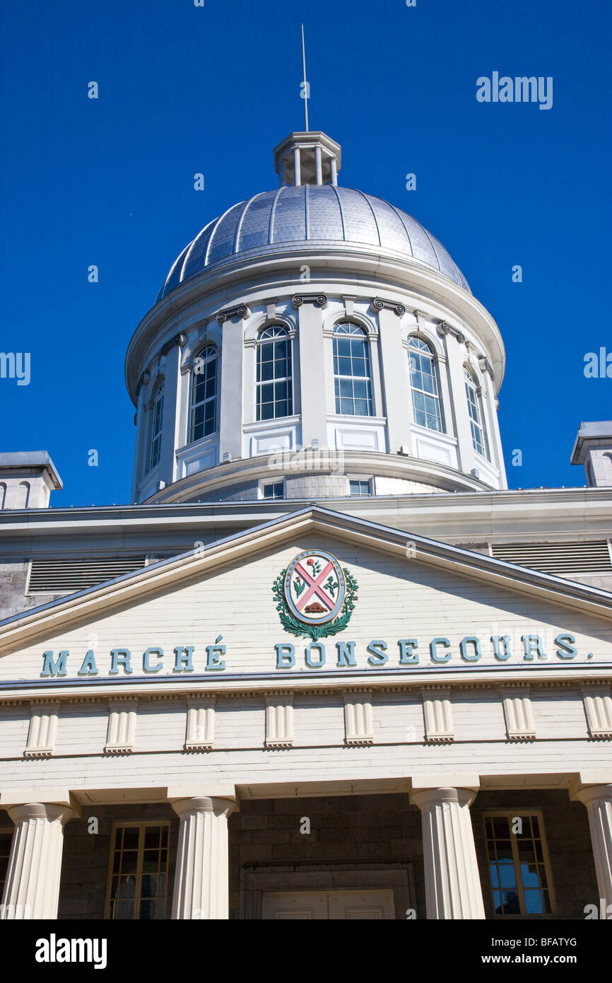 Marche Bonsecours in Old Montreal Canada Stock Photo Alamy