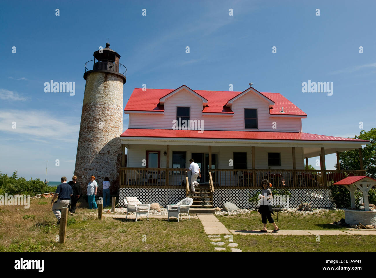 Charity Island, Michigan, United States of America Stock Photo