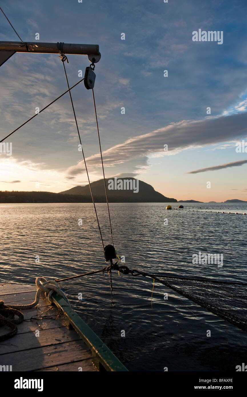 salmon fishing is an old Indian method for capturing salmon as