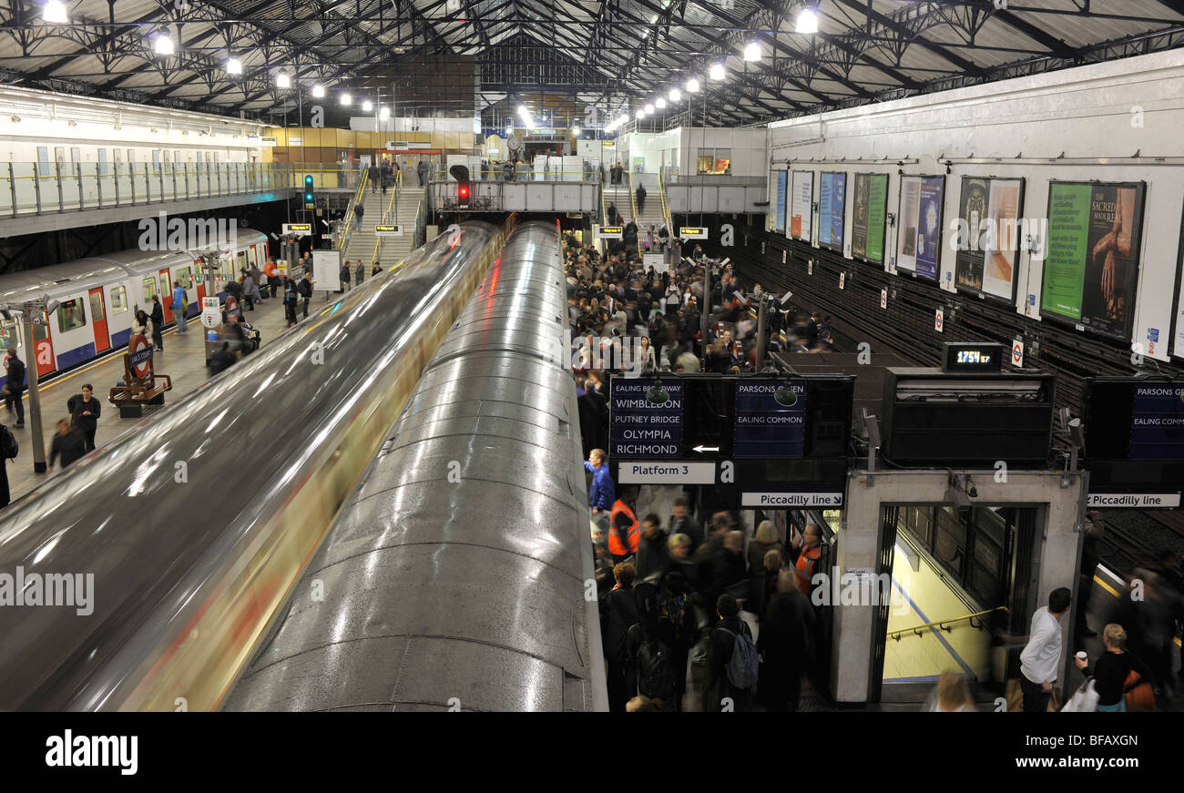 London Underground Earls Court Station, London, England, UK Stock Photo