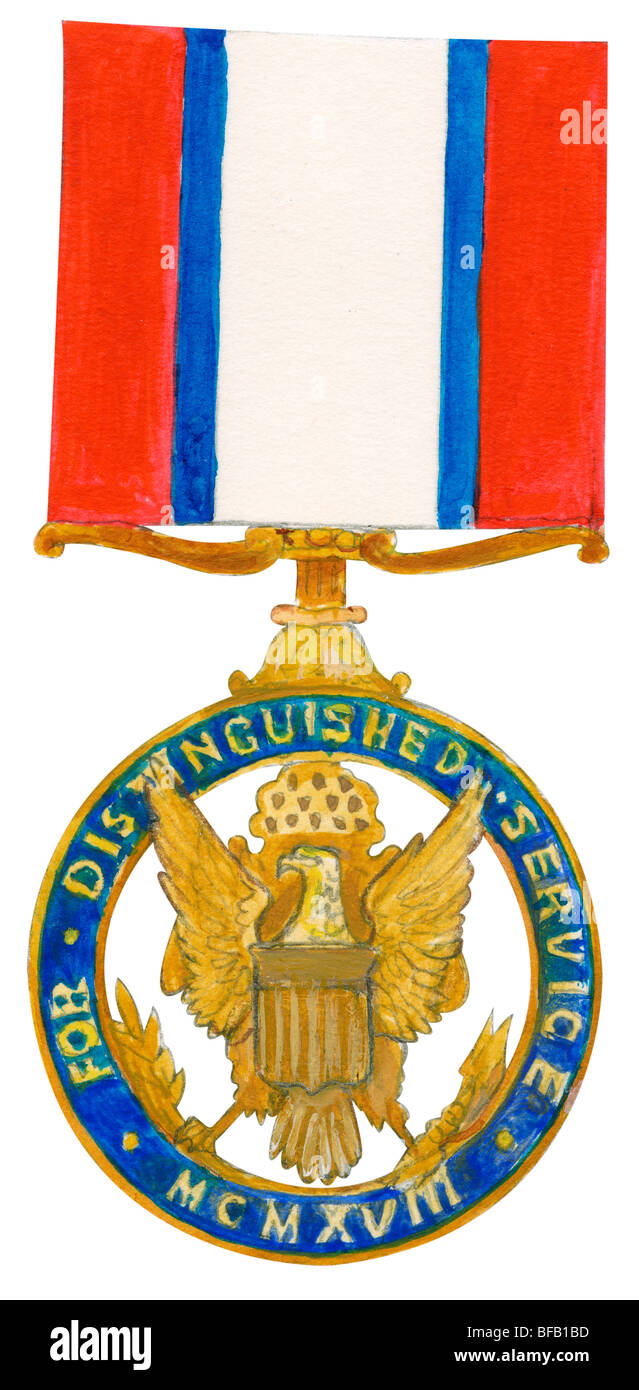Distinguished Service Medal (Army Stock Photo Alamy