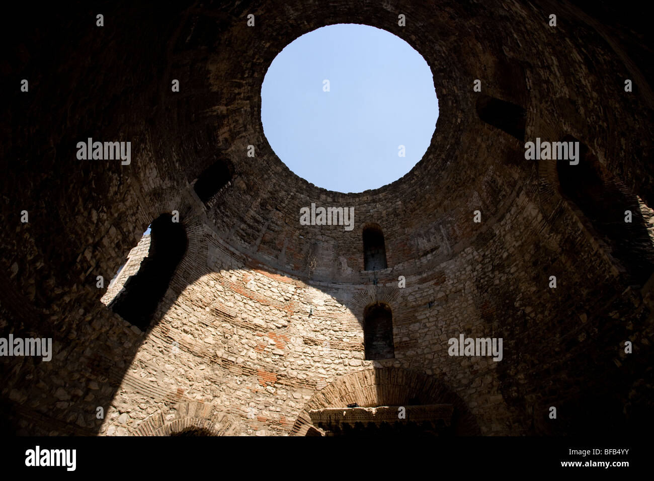 The Protiron imperial quarters, Diocletian's Palace, Split, Croatia Stock Photo