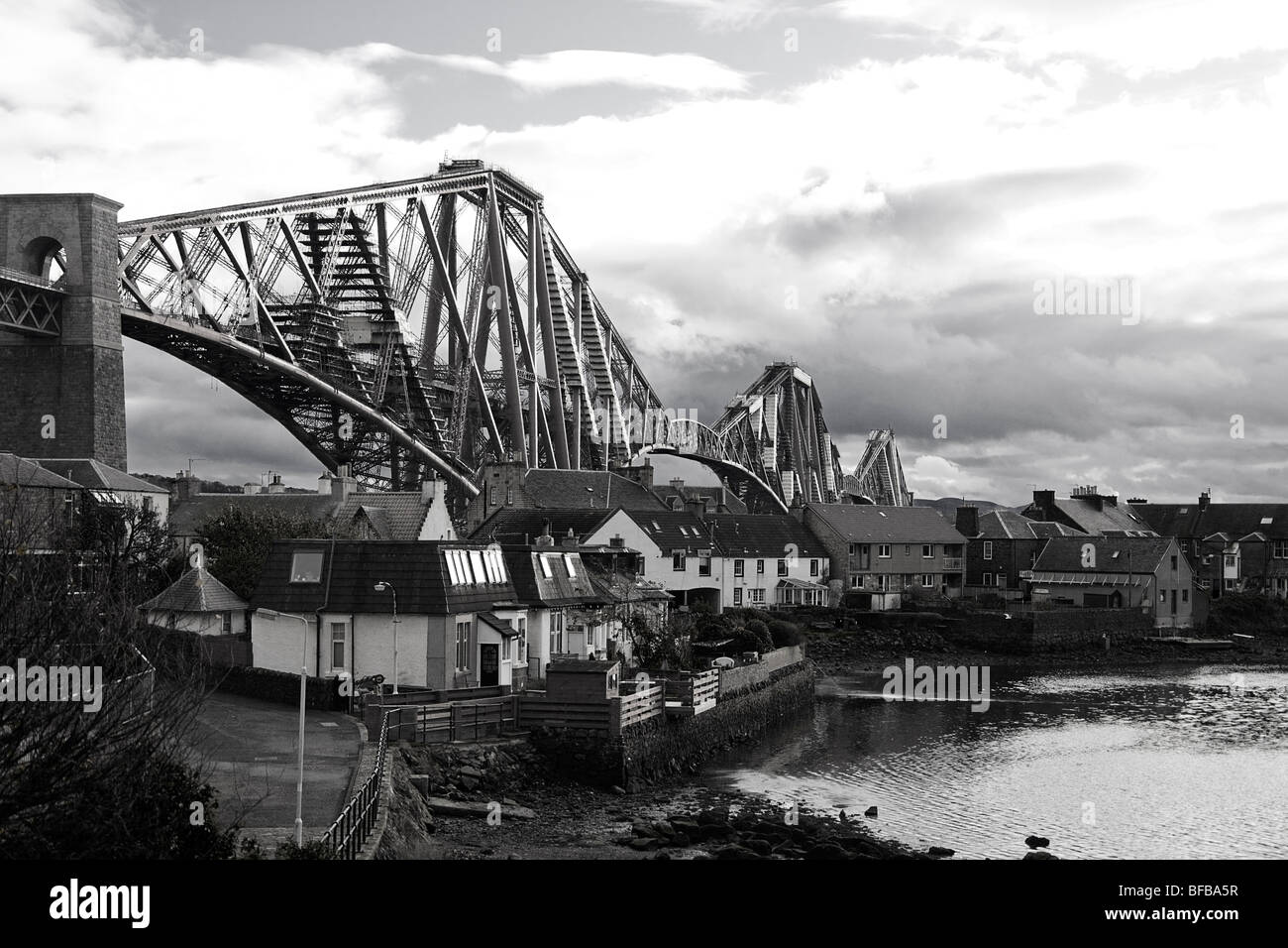 Forth railway bridge. Edinburgh.Scotland. Stock Photo