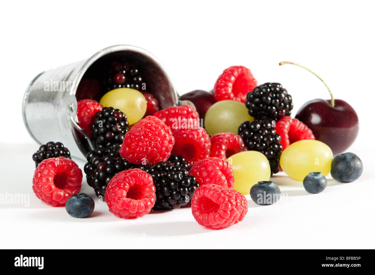 Blackberries berry fruits collection Cut Out Stock Images & Pictures ...