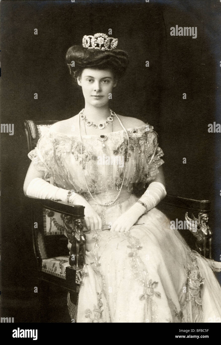 Princess cecilie hires stock photography and