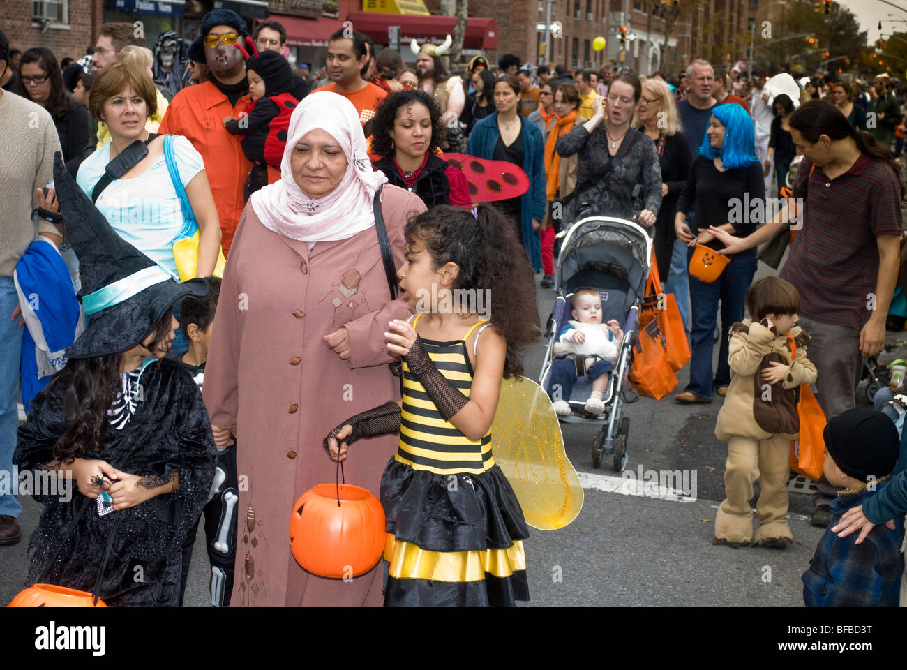 Families come out to celebrate Halloween at the 20th Annual Jackson
