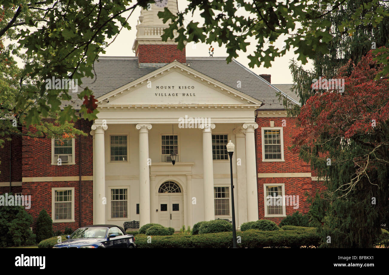 Mount Kisco Village Hall In The Fall Stock Photo 26687305 Alamy