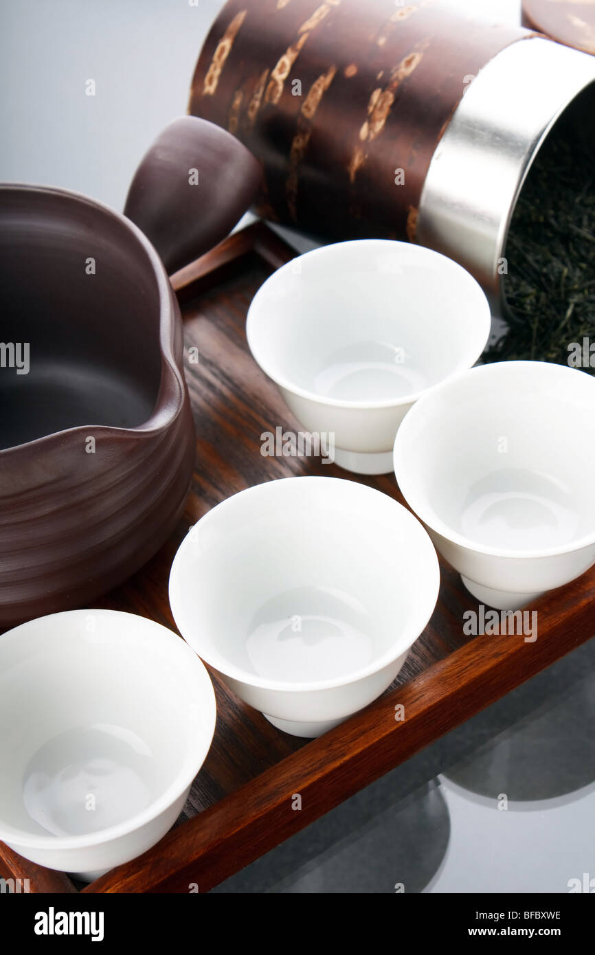 Traditional tea ceremony accessories(Japan Stock Photo Alamy
