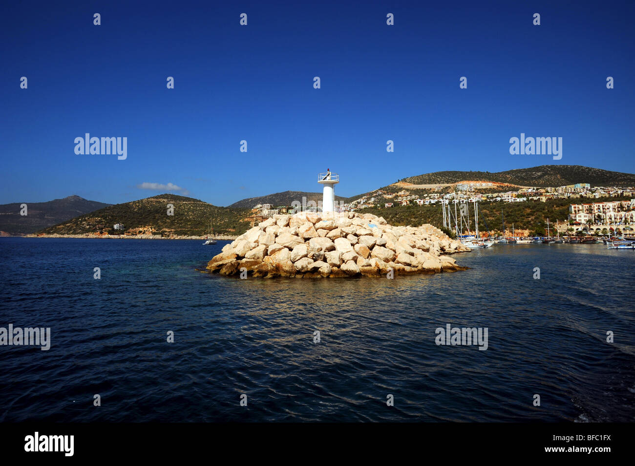 Kalkan harbour hi-res stock photography and images - Alamy