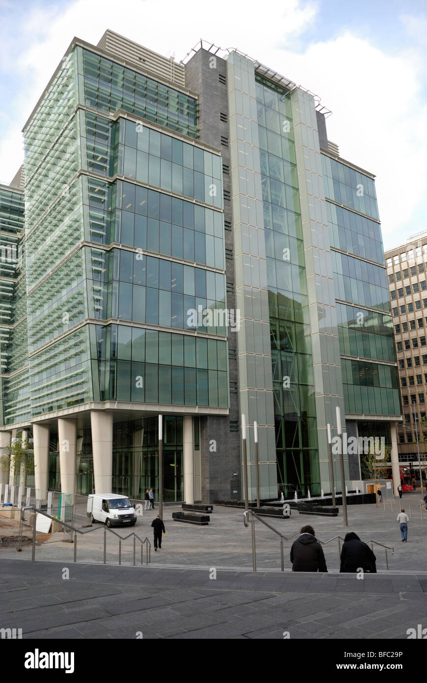 The new Snow Hill development near Snow Hill station, Birmingham, West