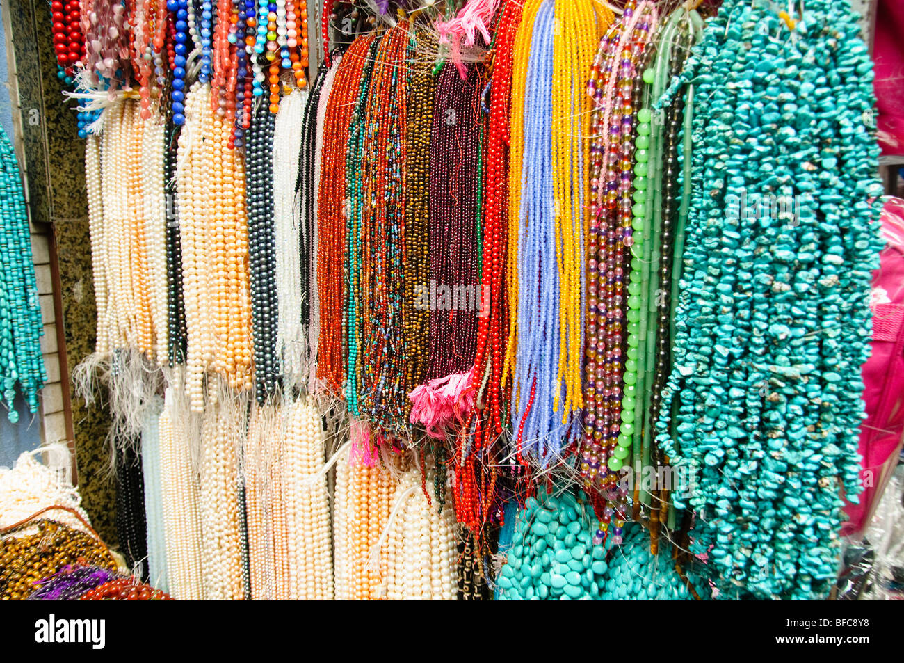 Colored String For Sale In Bangkok, Thailand Stock Photo, Picture