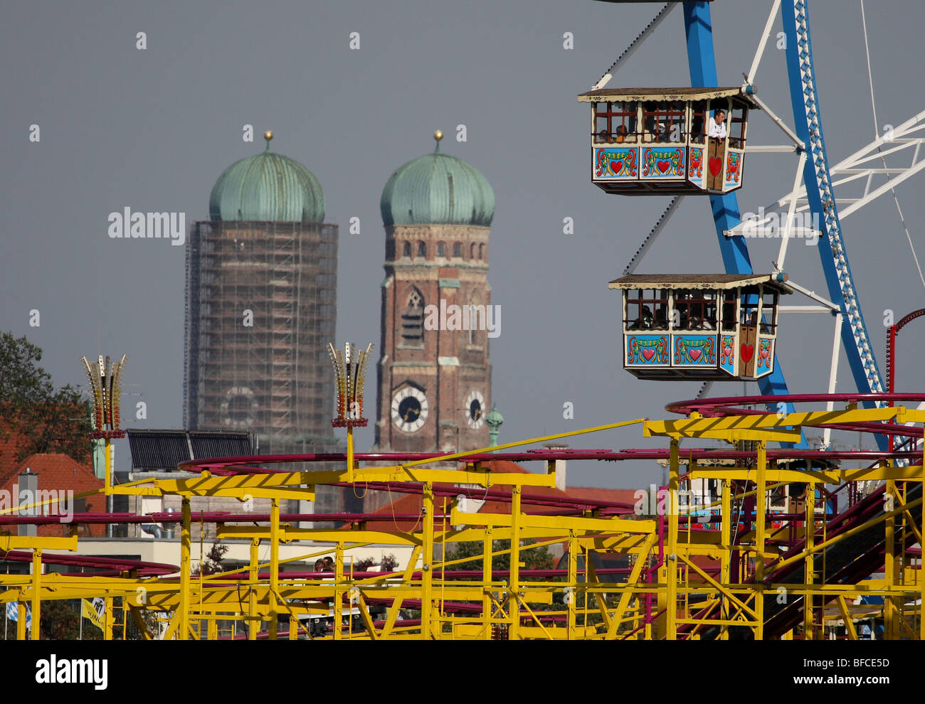 Oktoberfest, Beer Festival, Theresienwiese, Munich, Bavaria, Germany