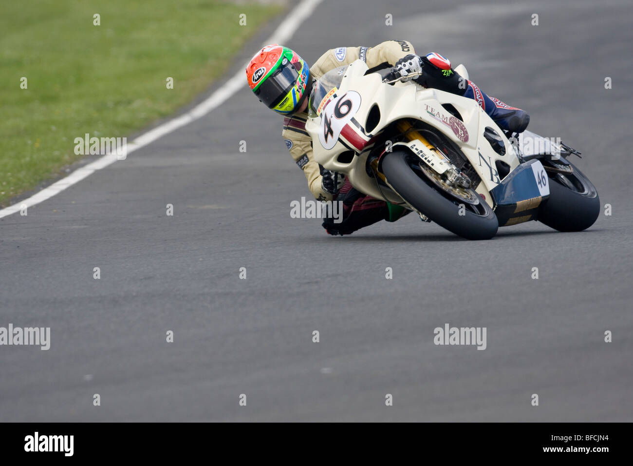 Tommy Bridewell - Team NB Suzuki GSX-R1000 K9 - British Superbike Championship 2009 - Knockhill, Scotland Stock Photo